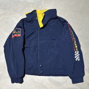 Vintage CYRK C3 Men's Jacket Coat Nylon Lightweight Zip SZ M Formula 1 Racing